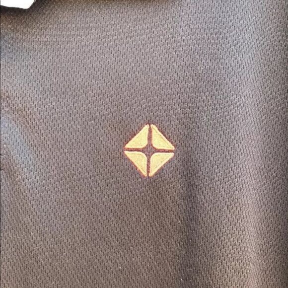 Uniform Group Texico Brand Golf Shirt Polo Black Shirt Size XL - Picture 3 of 8